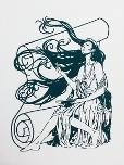 Calliope screen print